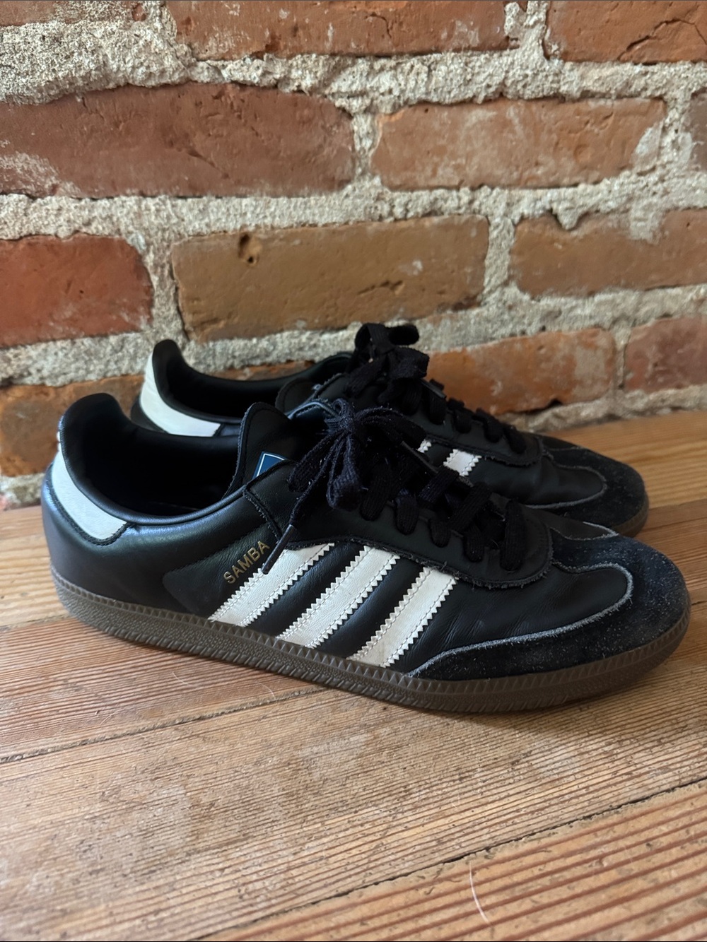 Adidas Black and White Sambas